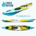 4.3m de longitud Pesca Kayak Remolque